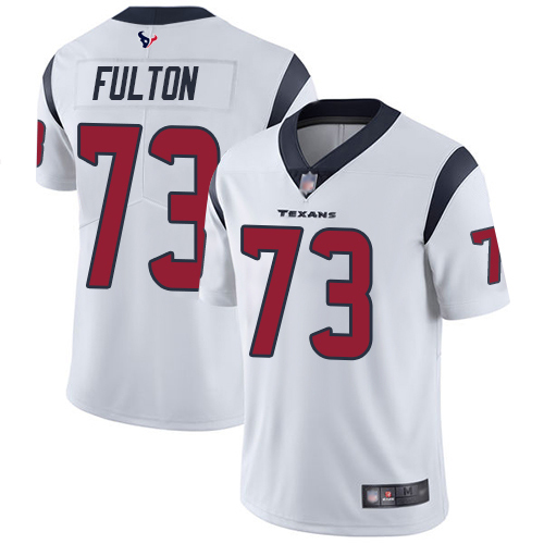 Houston Texans Limited White Men Zach Fulton Road Jersey NFL Football #73 Vapor Untouchable->houston texans->NFL Jersey